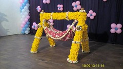 decoration for name ceremony.