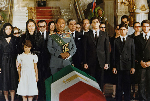 The Shah Funeral in 1979 in Cairo