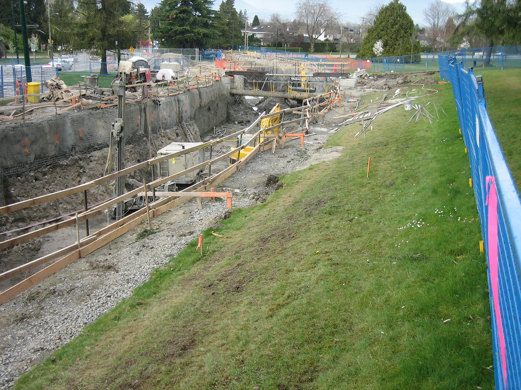 Canada Line Construction (QE Park)