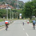 Ciclovia, a highway closed to traffic and specially for cyclists on Sundays, as we came into Medellin. This Ciclovia is 22 km long