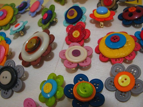 button brooches