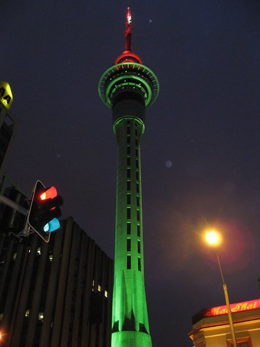 Before: Sky Tower in Auckland, New Zealand