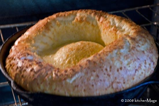 puffcake in oven