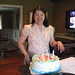 Cynthia Wang's birthday cake