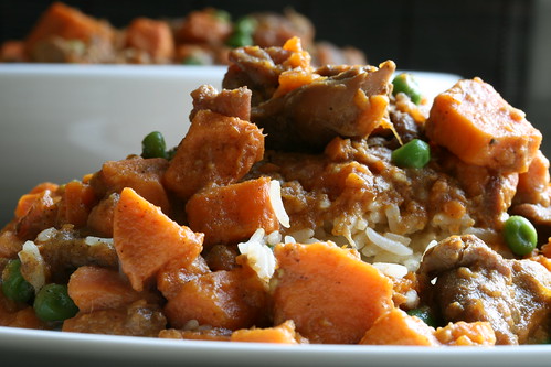 Braised Chicken Curry with Yams