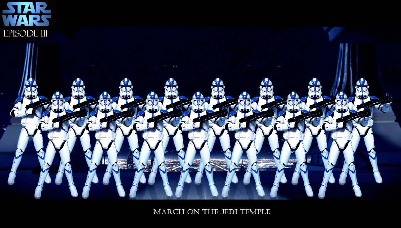 Medicom 501st Clone Trooper Wallpaper.