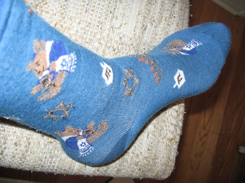 Another pair of Chanukah socks