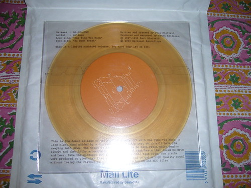 Orlingo - One Time Too Much (Orange semi-transparent vinyl)