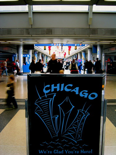 Hustle and bustle of ORD