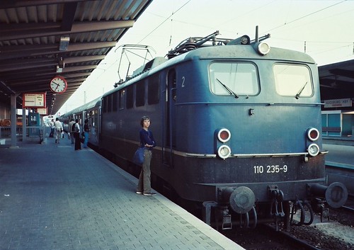 DB 110 235-9 Augsburg Hbf