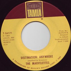 Destination: Anywhere (djr1103) Tags: 45 soul motown tamla marvelettes