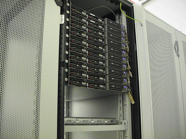 CIX server installation - front