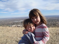 Abbie and Jack on Green Mountain