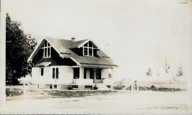House, two story with gables
