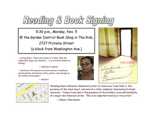 Attention New Orleanians!  Go To This Reading!