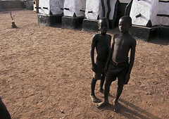 Kids at Larabonga mosque