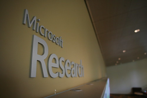 Welcome to Microsoft Research building 99