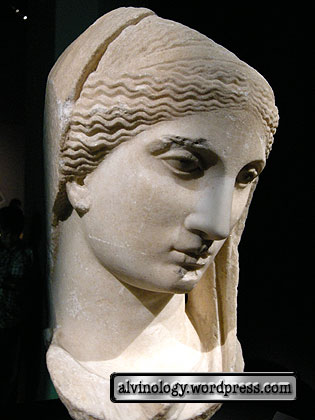 side profile of a lady