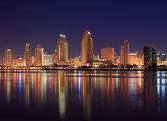 San Diego Skyline - Early Morning