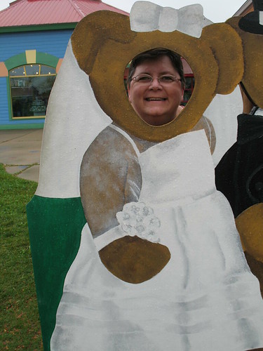 Teddy bear mom