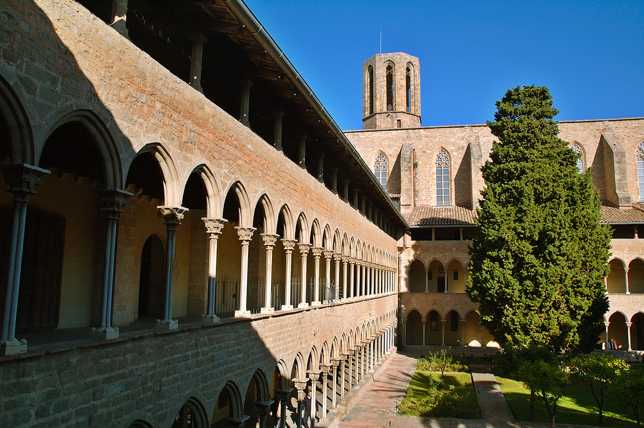 Pedralbes monastery in Barcelona