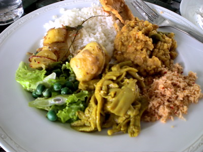 Sri Lanka Cuisine - Rice and Curry