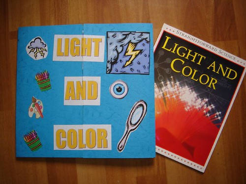 light and color lapbook and main book