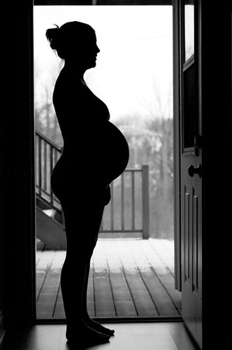 This is me at 36 weeks pregnant with Jessica