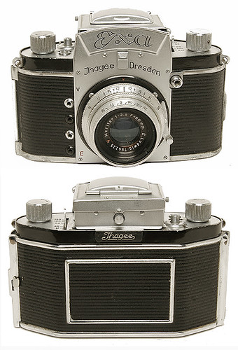 schwarz Original Ihagee Exa PRISMENSUCHER Classic-Camera-STORE DRESDEN 