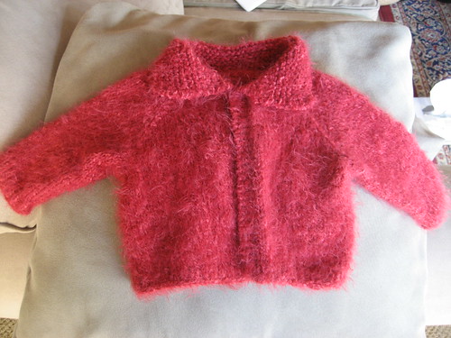 Easy Baby Cable Cardigan Sweater Knitting Pattern | Momogus Knits