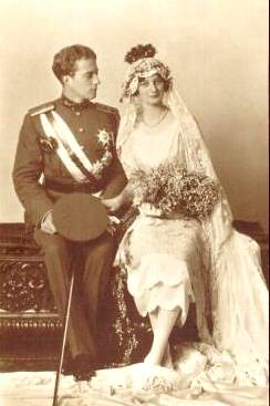 Hochzeitsfoto König Leopold III. und Königin Astrid  von Belgien