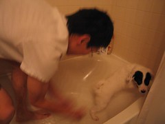 first bath 004
