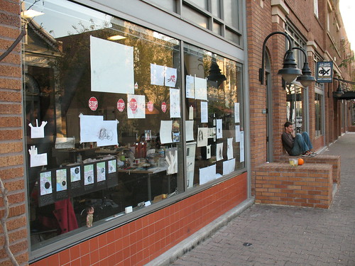 The studio store front