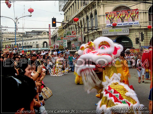 Iloilo's downtown area during the Chinese New Year