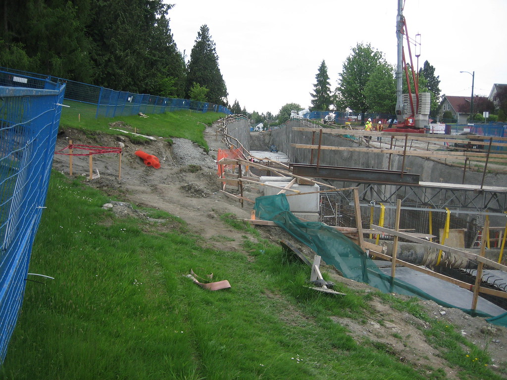 Canada Line construction