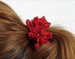 Crochet Hair Scrunchie