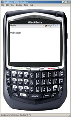 IFrame support in BlackBerry 8700