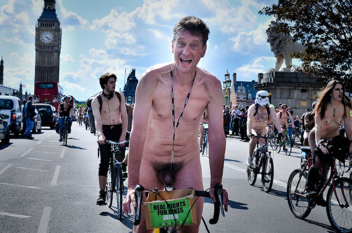World Naked Bike Ride @ London 2011. 