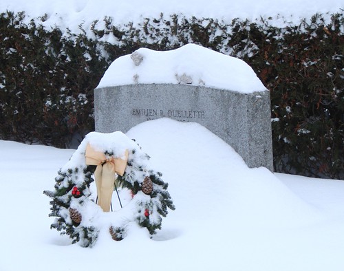 snowy wreath