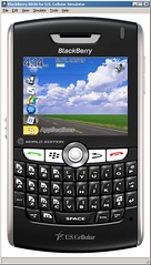 BlackBerry applications menu