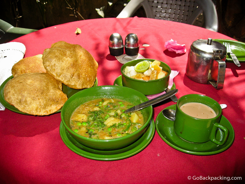 Nepali breakfast