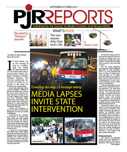 PJR Reports Sept-Oct 2010