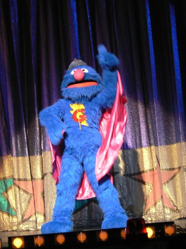 It's Super Grover!