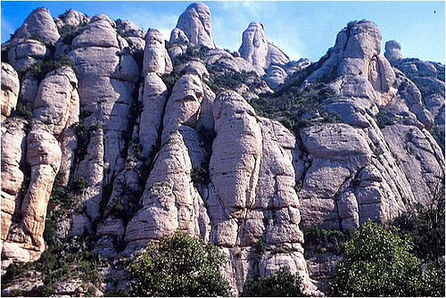 El macizo de Montserrat