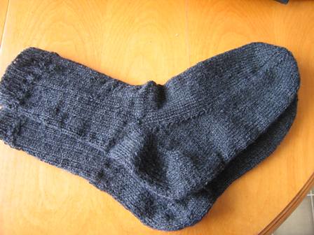 Self-Striping Knit Socks Knitting Pattern | Red Heart