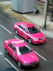 Pink Taxis