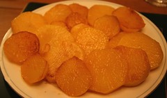 cooked rutabagas on a plate