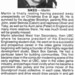 Martin Sikes obituary - Vancouver Sun, 2 Jan 2008
