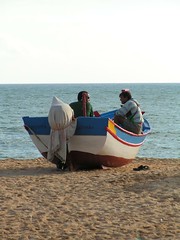 Two Men In A Boat