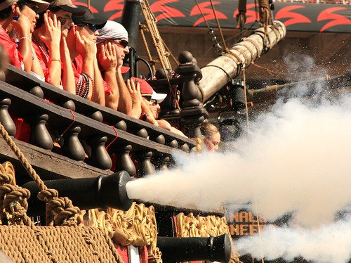 With the Super Bowl played at the CITS in February, if somehow the Bucs make it, will they be able to use the cannons?